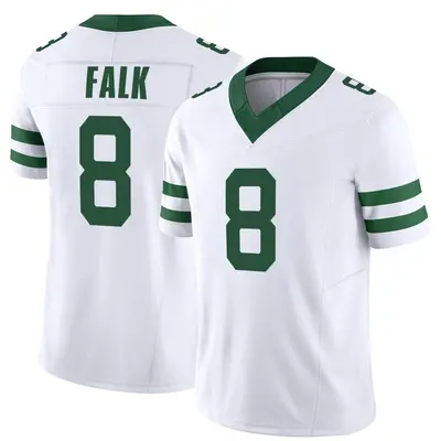 Men's Jets Breece Hall Jersey White Limited Vapor Untouchable 2022