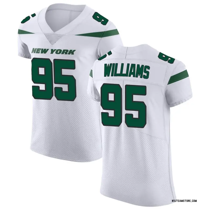 Quinnen Williams Nike Elite Authentic New York Jets Jersey