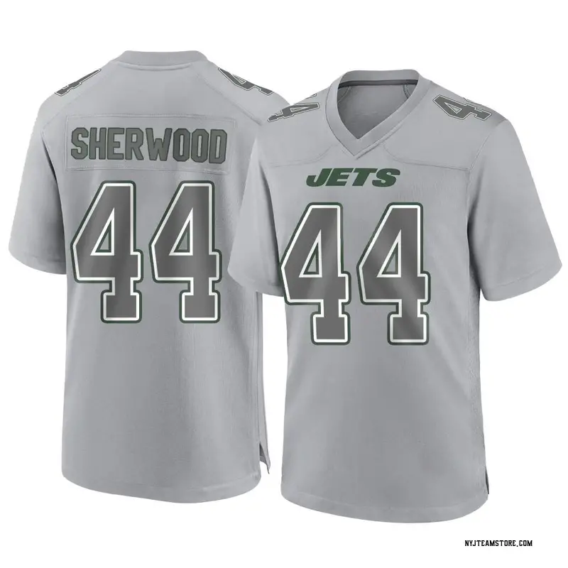 Jamien Sherwood Women's Nike Stealth Black New York Jets Alternate Custom Game Jersey Size: Extra Large